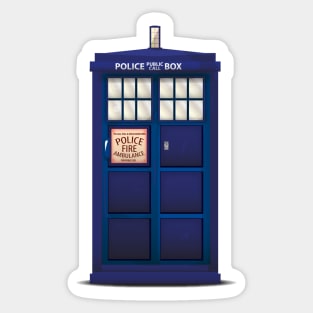 Police call box Sticker